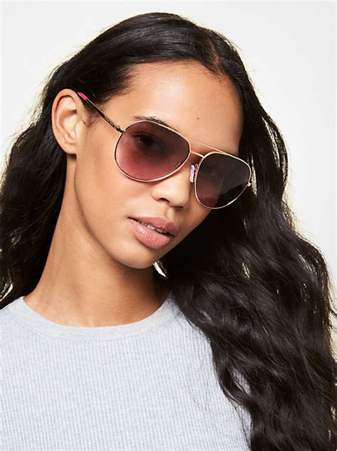 rodinara sunglasses michael kors buy aviator gold frame|michael kors where to buy.